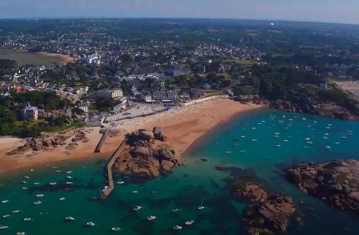 Maison Tregastel, Proche Plage Coz Pors Fransa